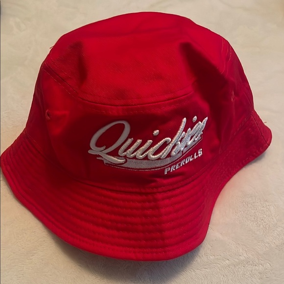 Quiksilver Kids Red Bucket Hat - Picture 1 of 1
